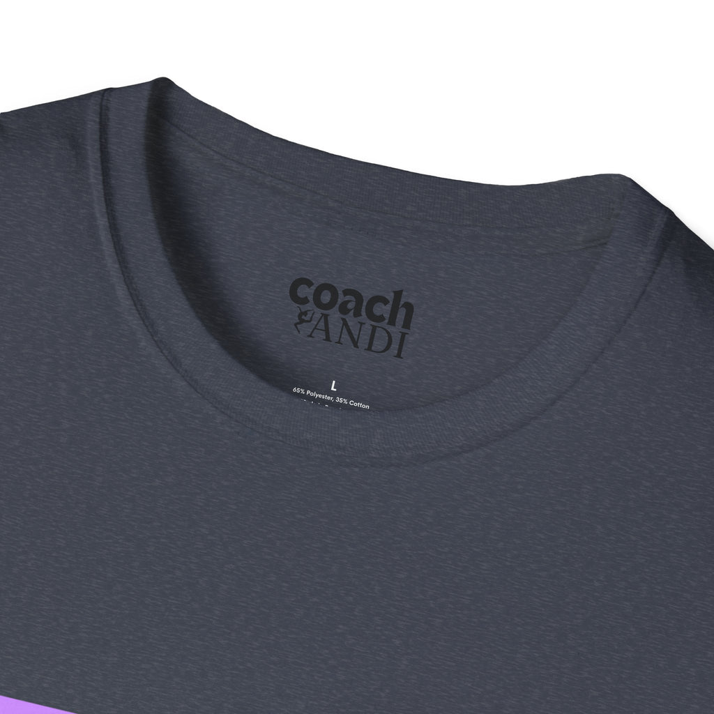 Cut & Strong Tshirt - Lavender/Lime (Adult)