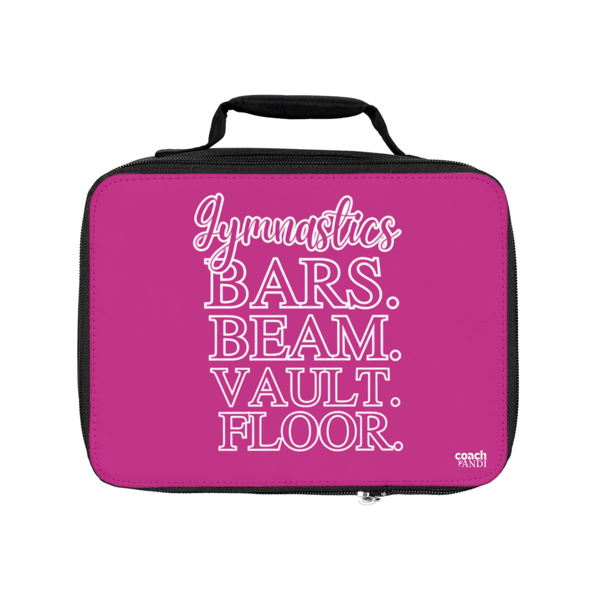 Gymnastics 4 Events- Pink (Lunch Bag)