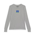 GYMnastics Long Sleeve Shirt - Blue/Lime (Youth)