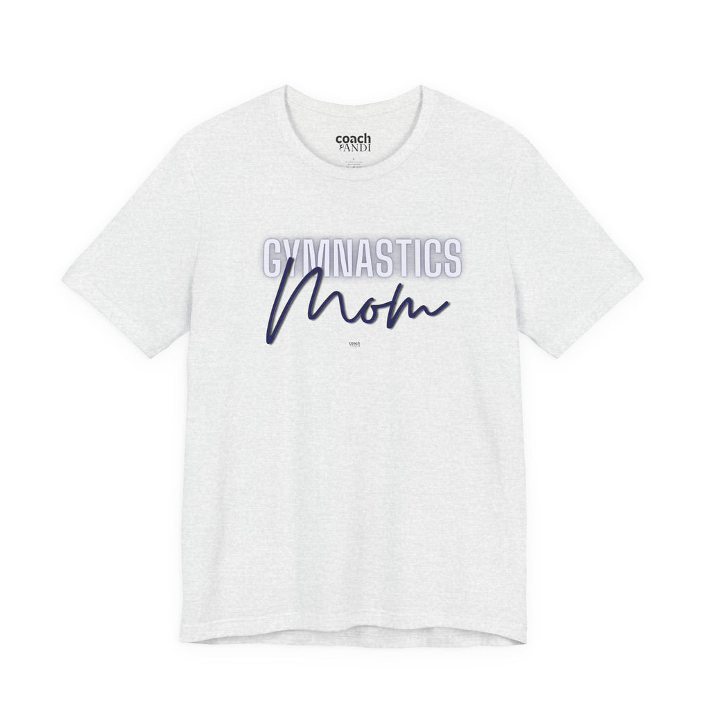 Glow Gym Mom Tshirt - Blue (Adult)