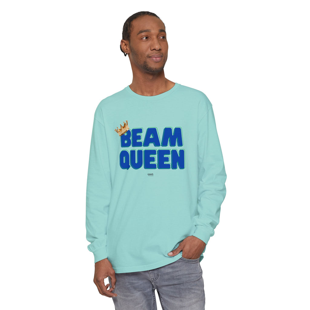 Beam Queen - Blue/Green (Adult Long Sleeve Shirt)
