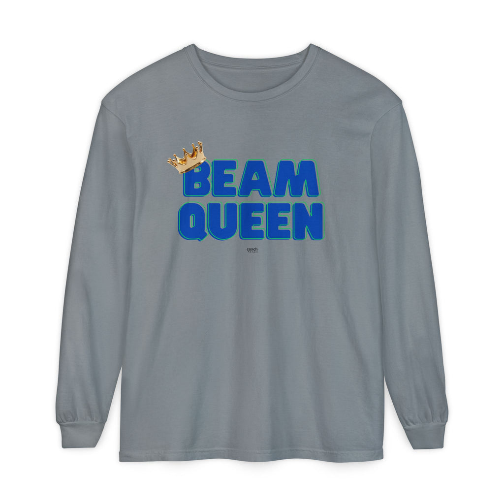 Beam Queen - Blue/Green (Adult Long Sleeve Shirt)