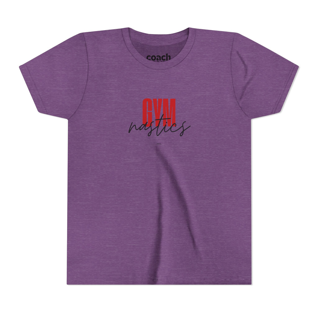 GYMnastics Short Sleeve Tee - Red (Youth)