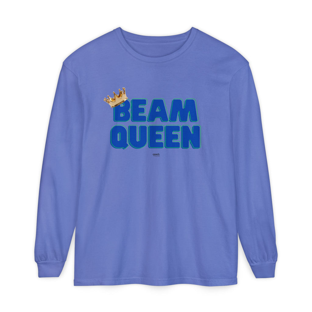 Beam Queen - Blue/Green (Adult Long Sleeve Shirt)