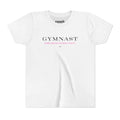 GYMNAST (Bars Beam Floor Vault) Short Sleeve Tee - Pink (Youth)