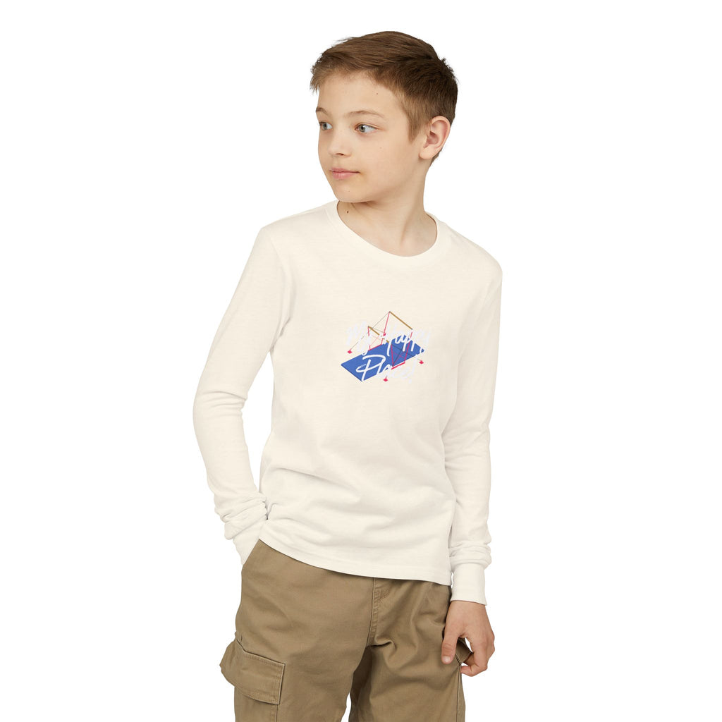 My Happy Place Bars Long Sleeve Shirt (Youth)