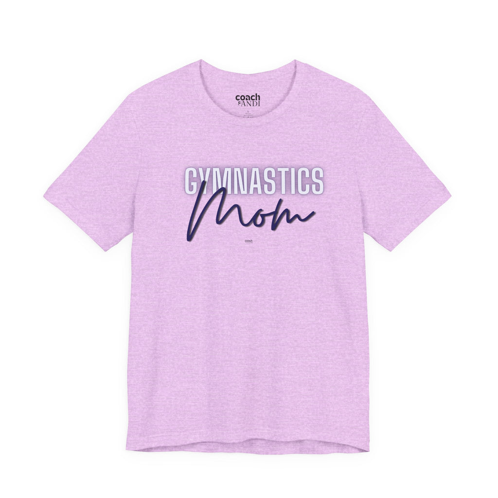 Glow Gym Mom Tshirt - Blue (Adult)