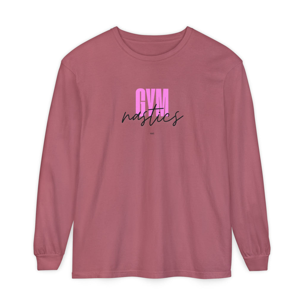 GYMnastics Long Sleeve Shirt - Pink (Adult)