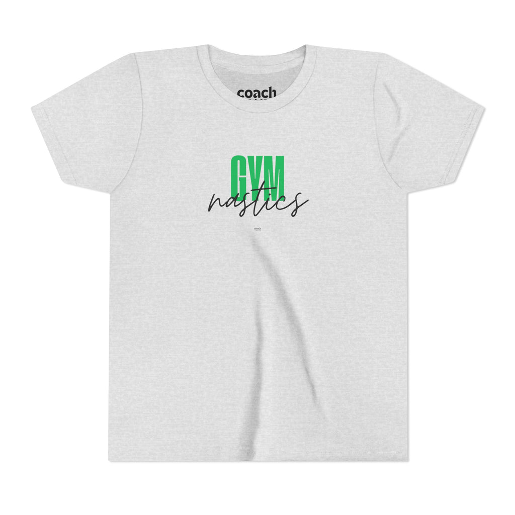 GYMnastics Short Sleeve Tee - Green (Youth)