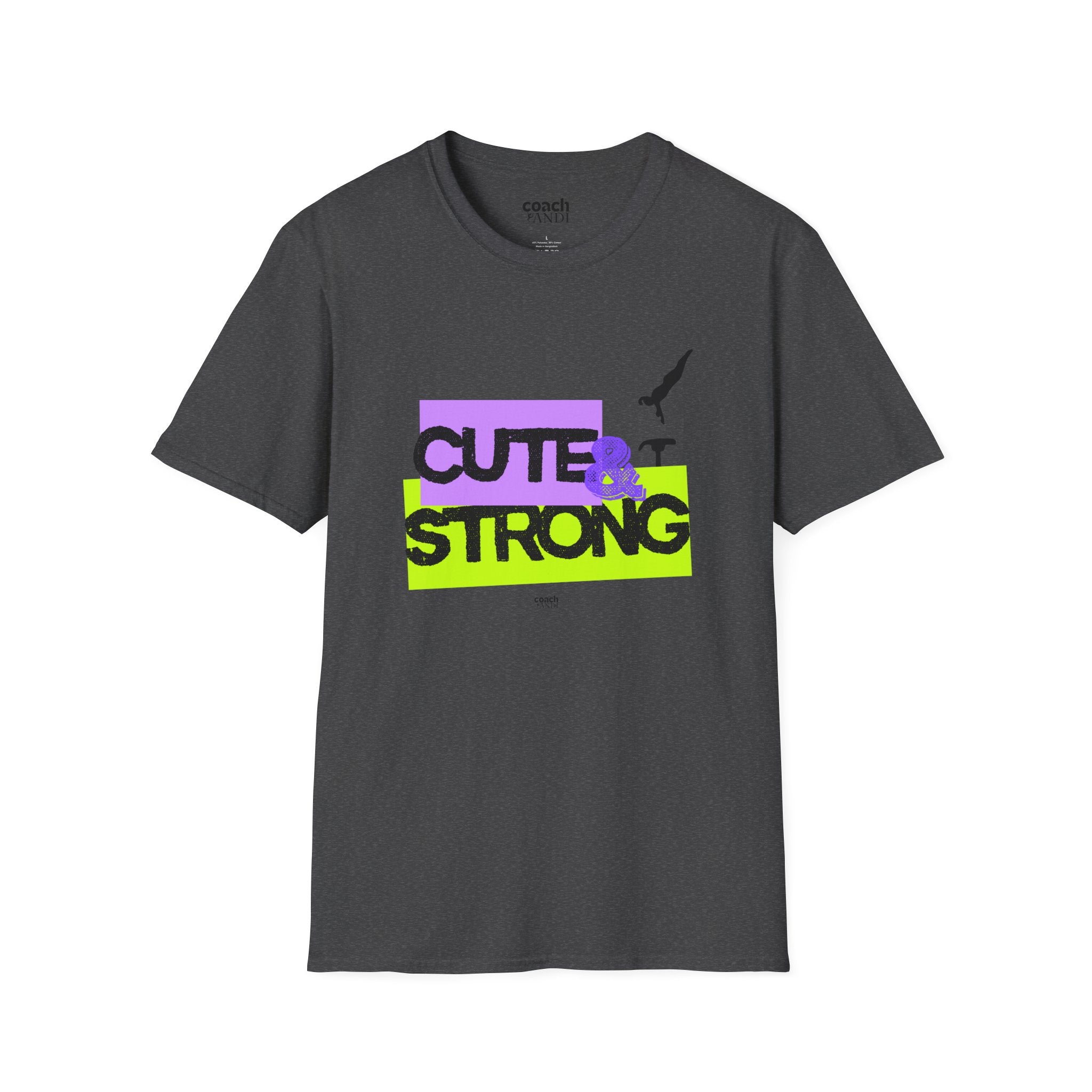 Cut & Strong Tshirt - Lavender/Lime (Adult)