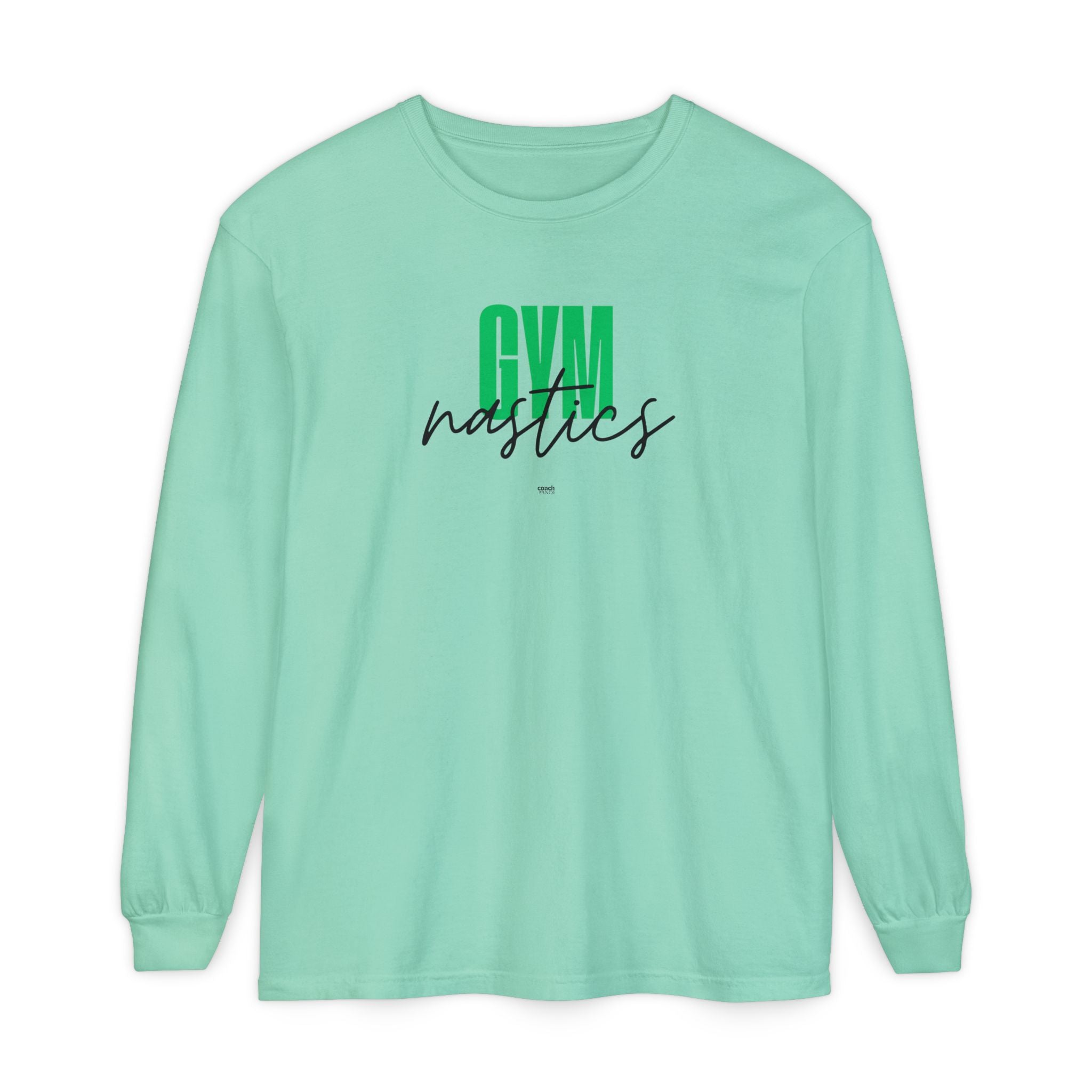 GYMnastics Long Sleeve Shirt - Green (Adult)