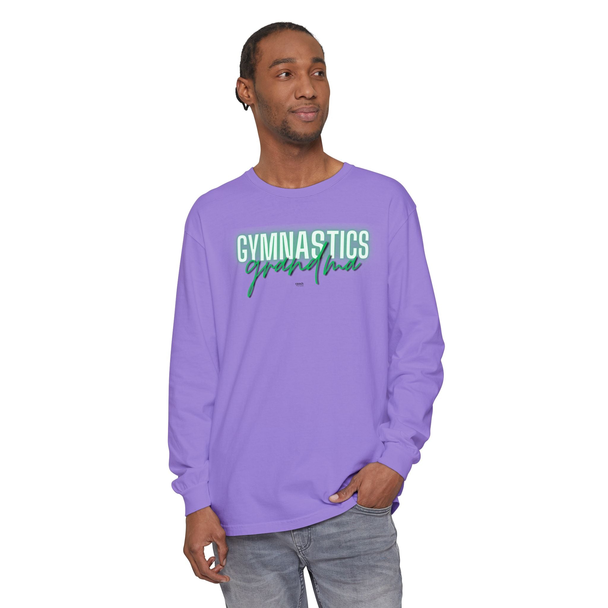 Glow Gym Gma Long Sleeve Shirt - Green (Adult)