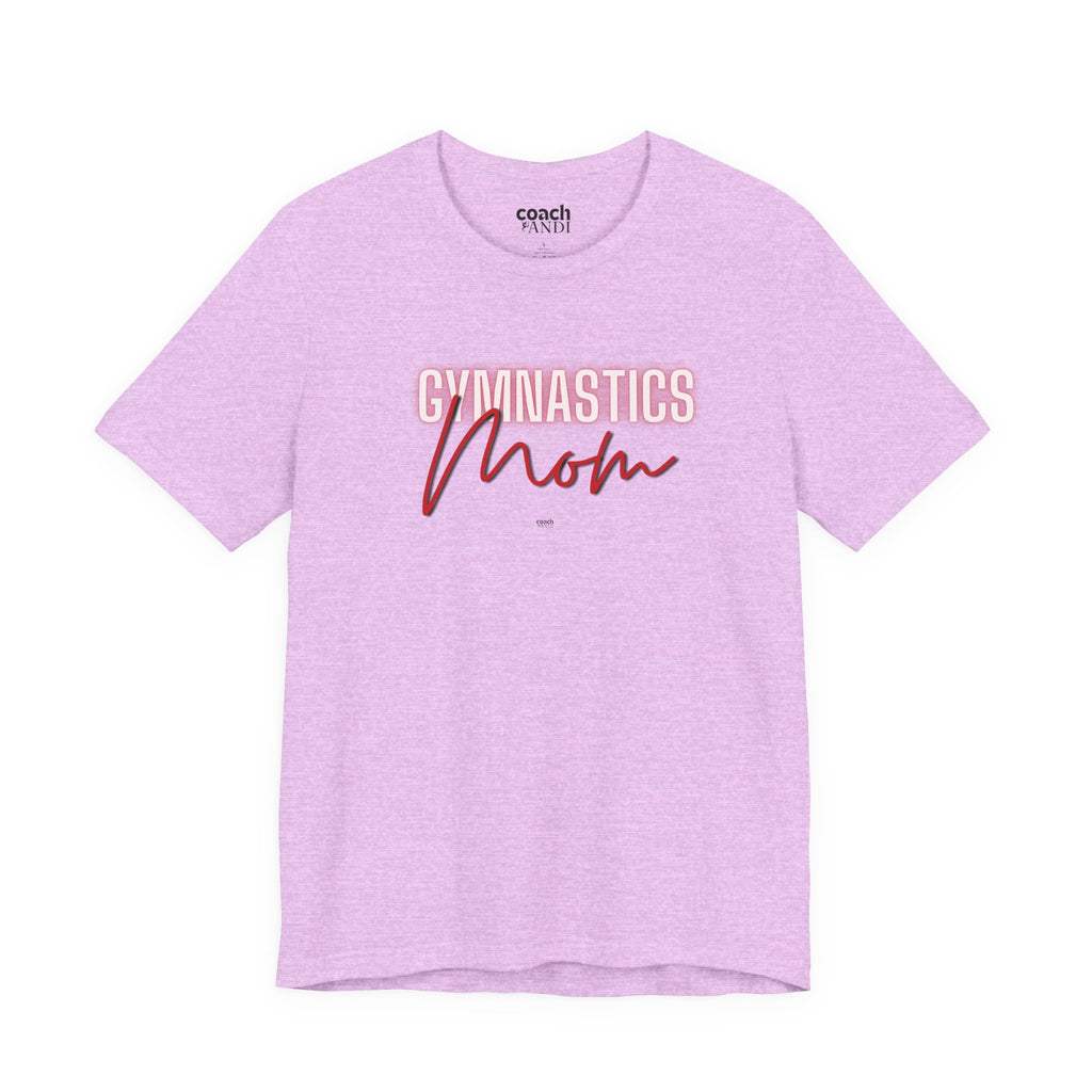 Glow Gym Mom Tshirt - Red (Adult)
