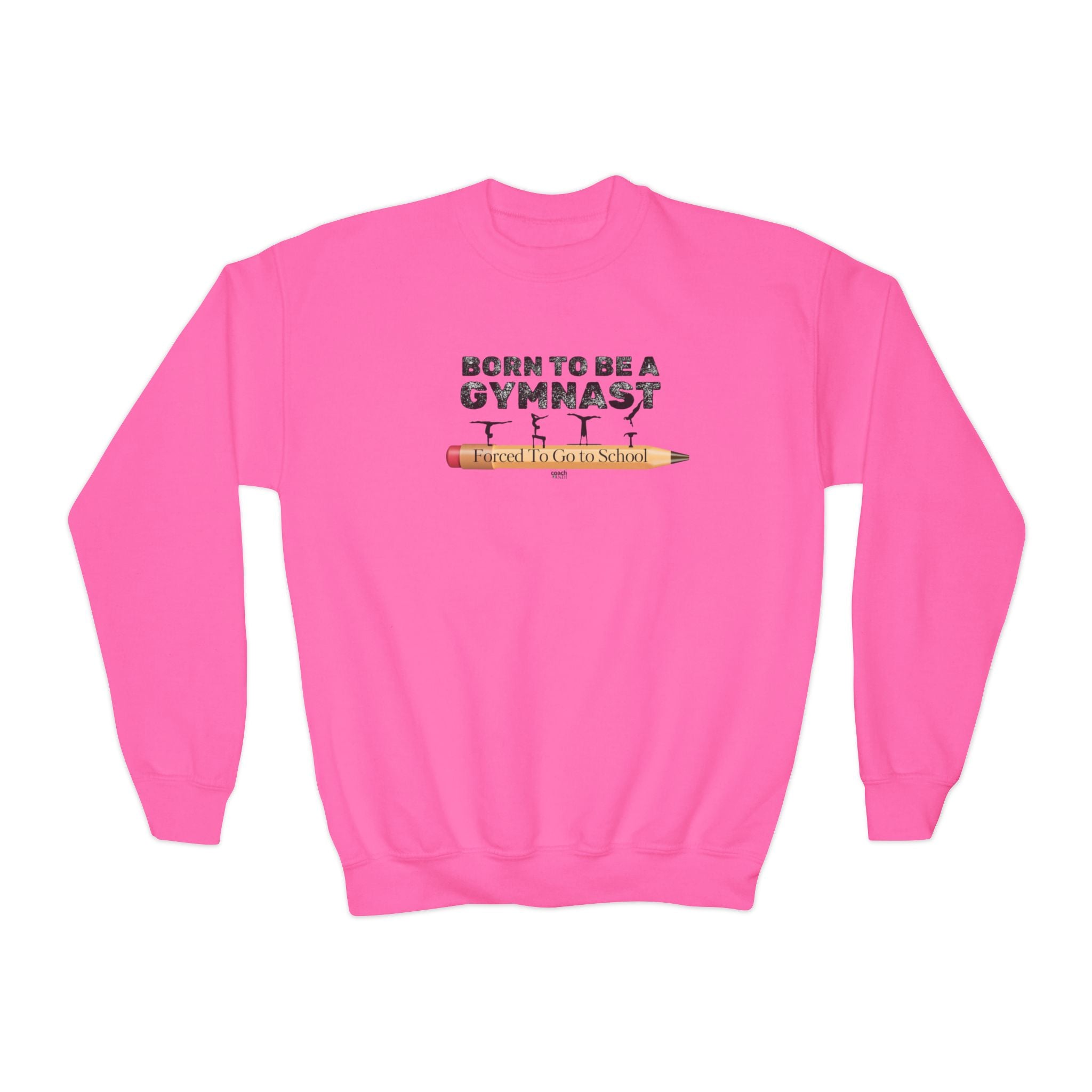 Born a Gymnast (Youth Crewneck Sweatshirt)