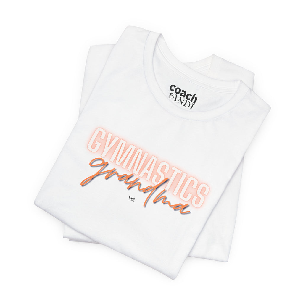 Glow Gym Gma Tshirt - Orange/Blue (Adult)