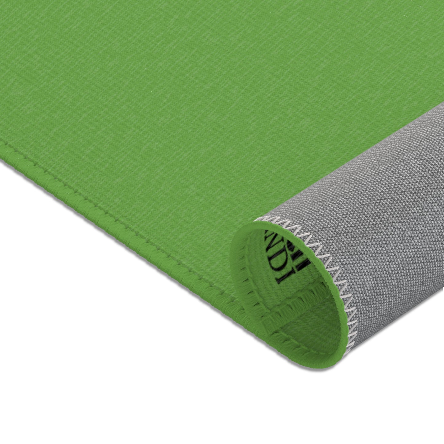 Peace, Love, Gymnastics-Green (Area Rugs)