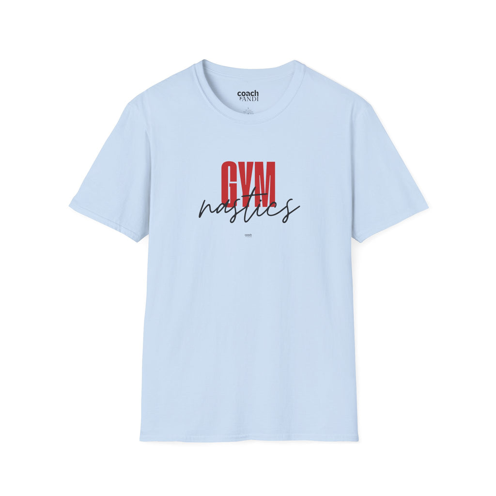 GYMnastics Tshirt - Red (Adult)