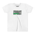 Gymnast Hard Worker Tshirt - Green/Black (Youth)