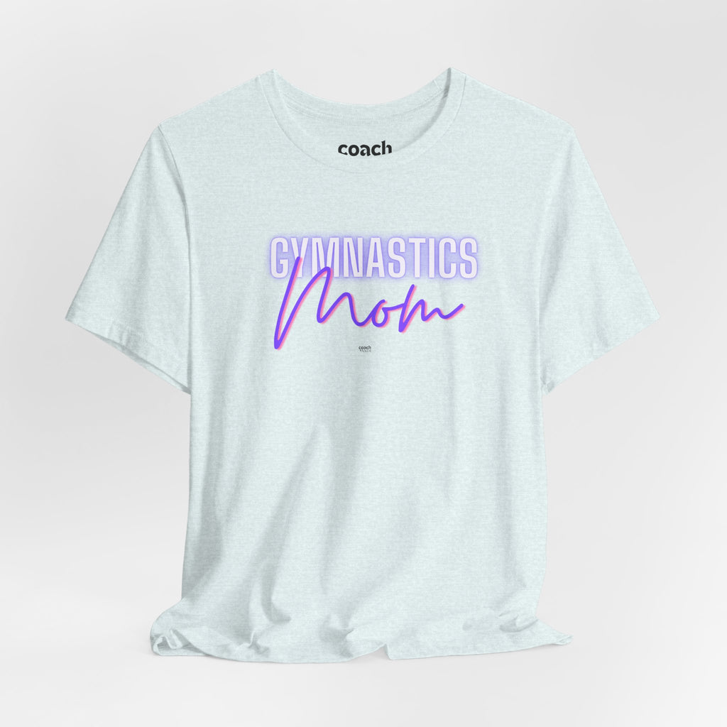 Glow Gym Mom Tshirt - Purple/Pink (Adult)