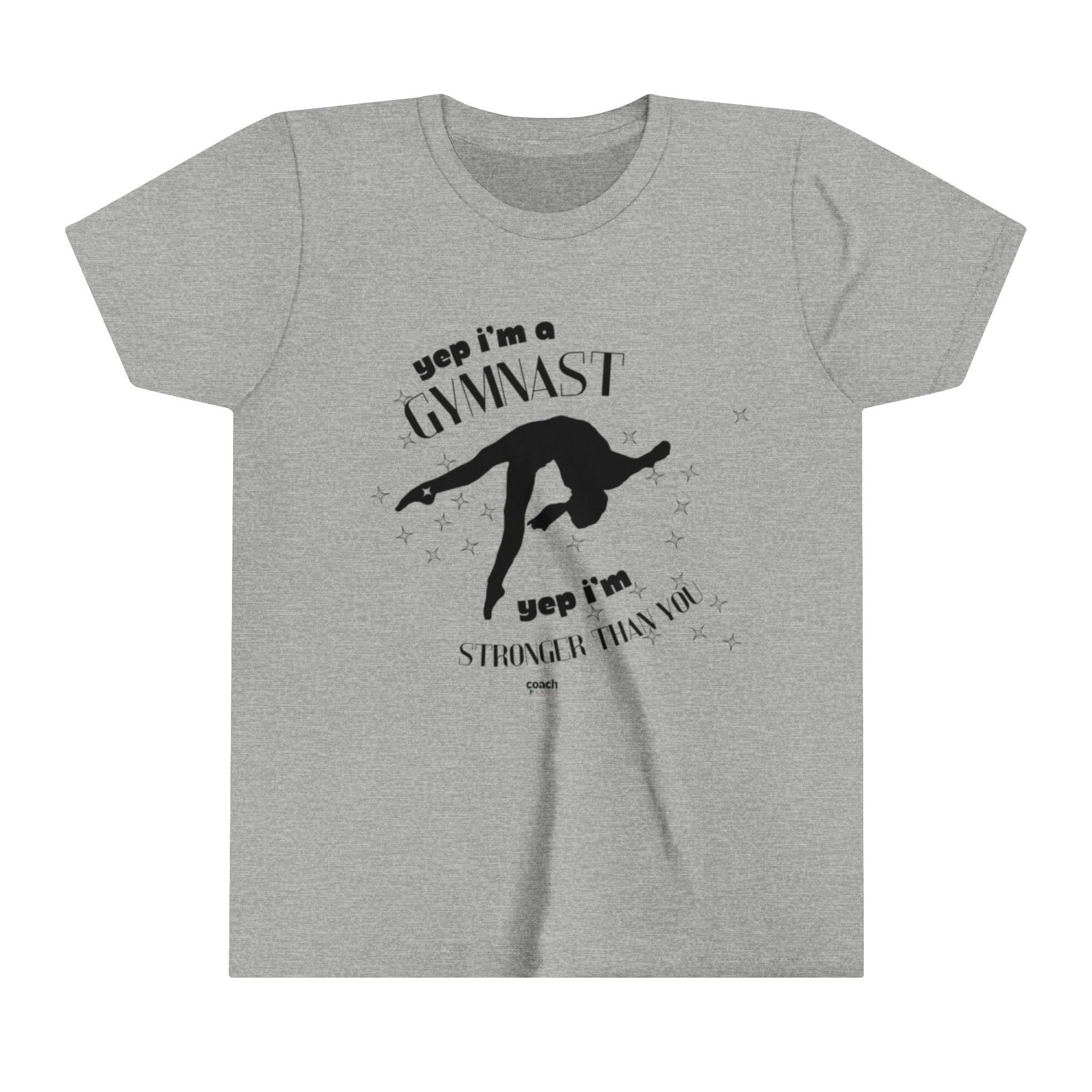 Yep, I'm Stronger Than You (Youth Short Sleeve Tee)