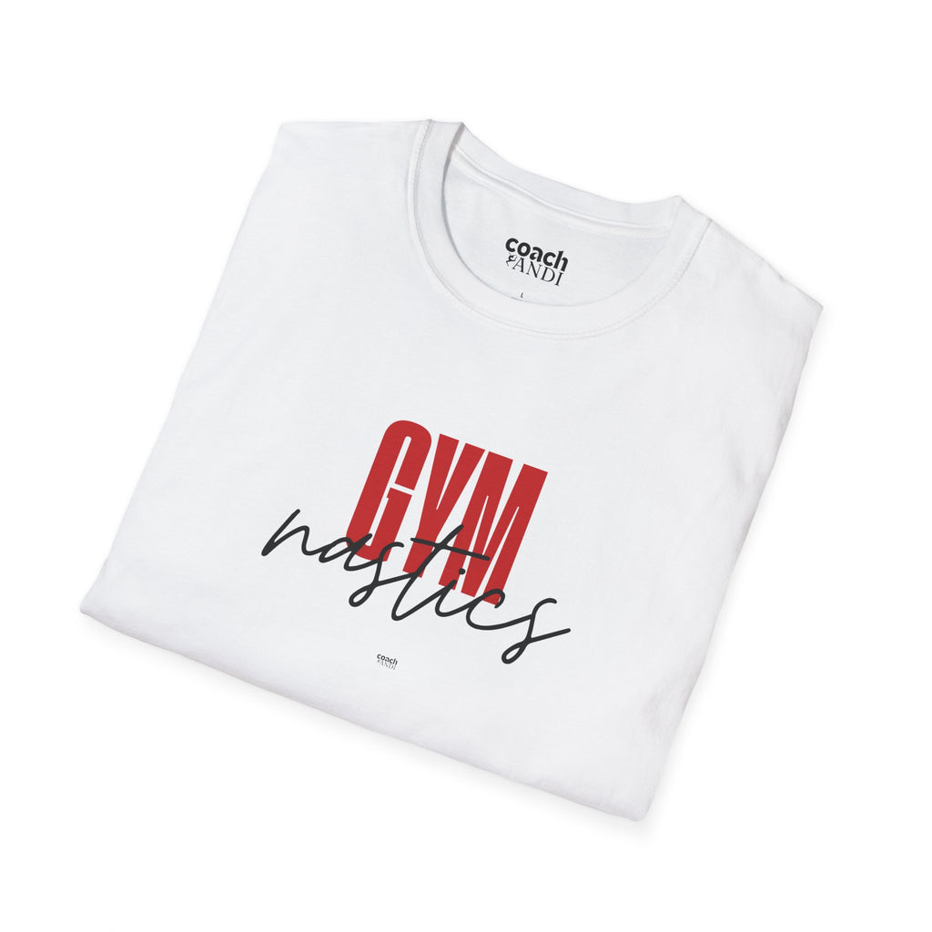 GYMnastics Tshirt - Red (Adult)