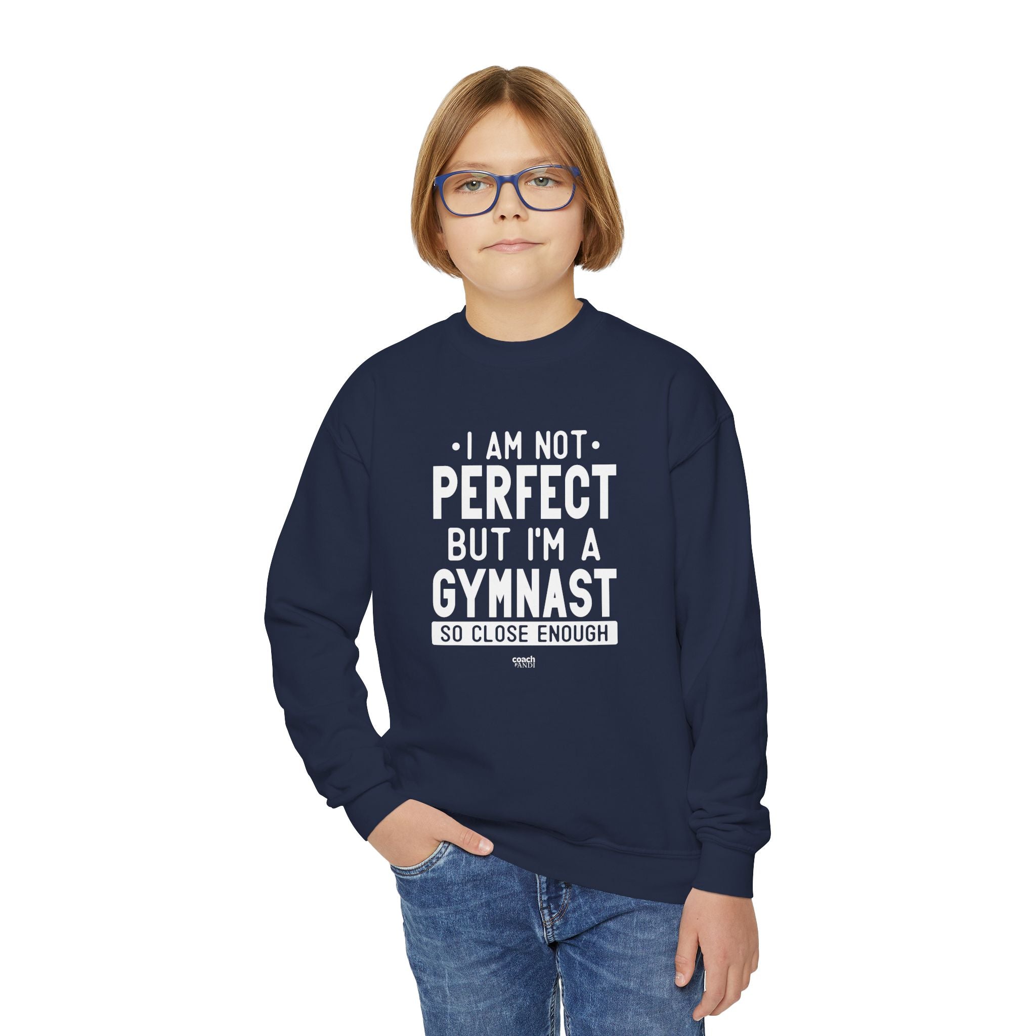 Almost Perfect (Youth Crewneck Sweatshirt)