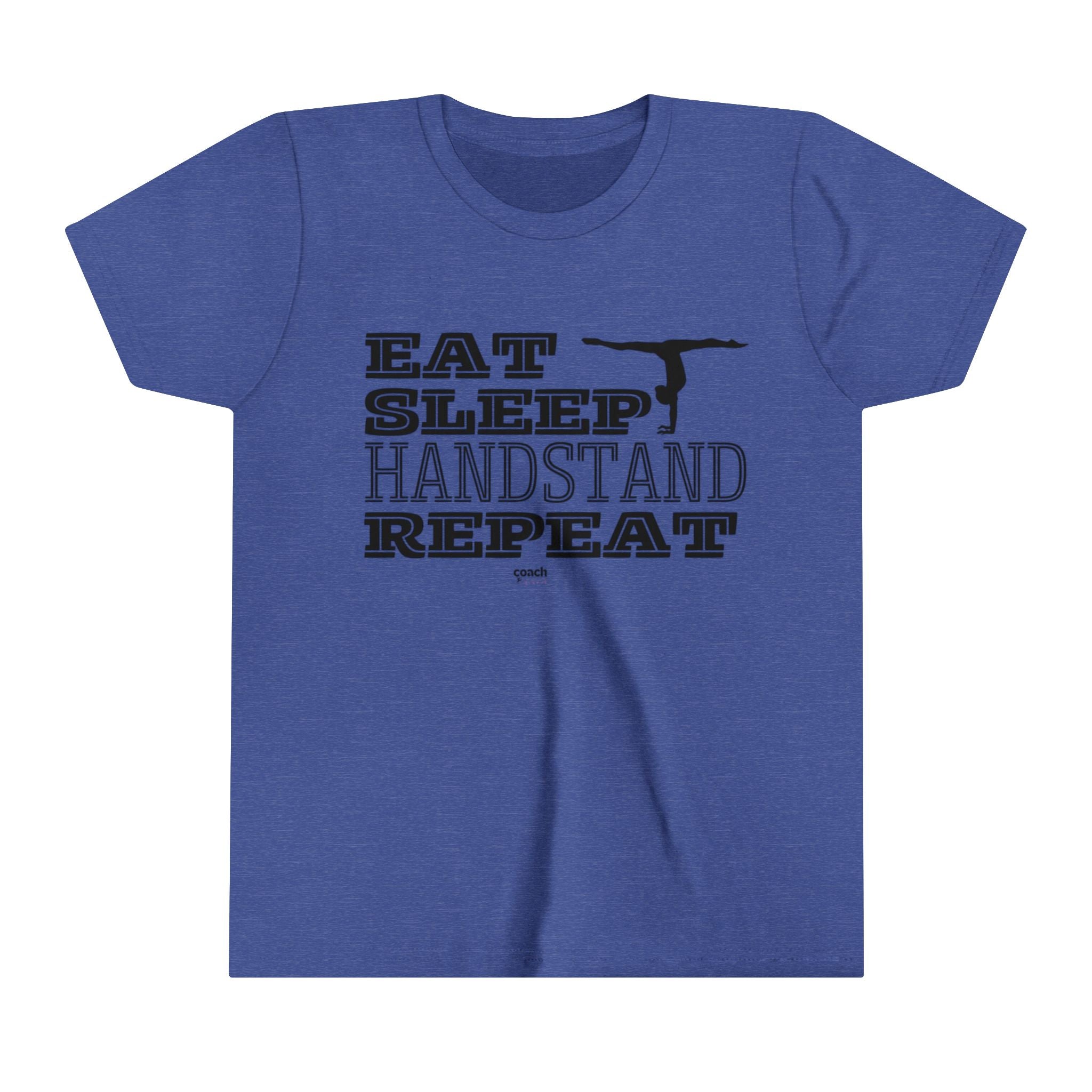 Eat, Sleep, Handstand, Repeat (Youth Short Sleeve Tee)