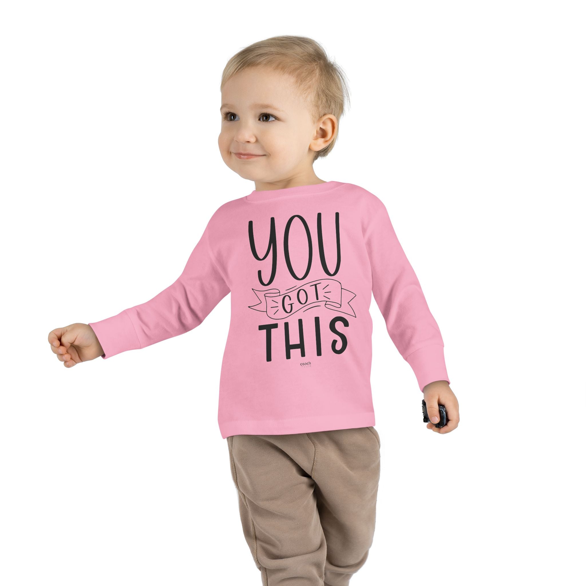 Tiny Supporter (Toddler Long Sleeve Tee)