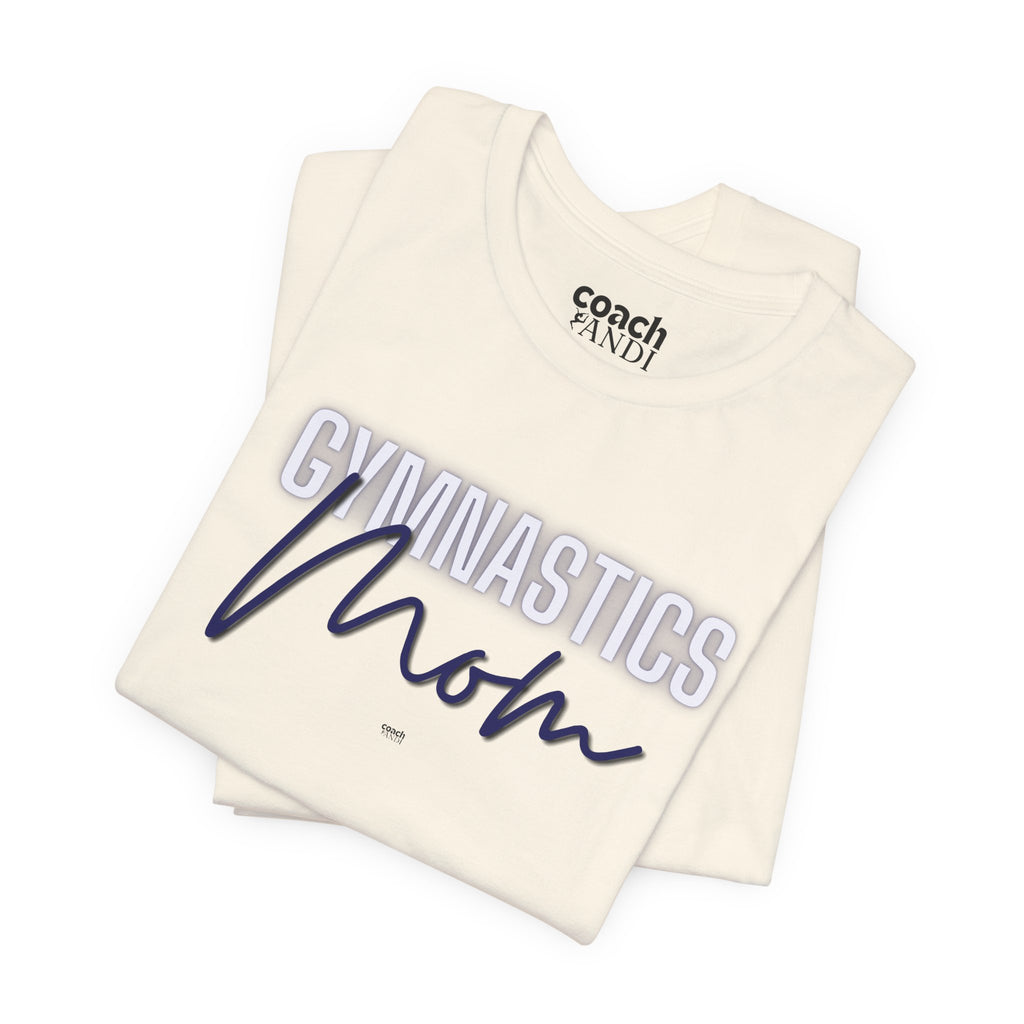 Glow Gym Mom Tshirt - Blue (Adult)