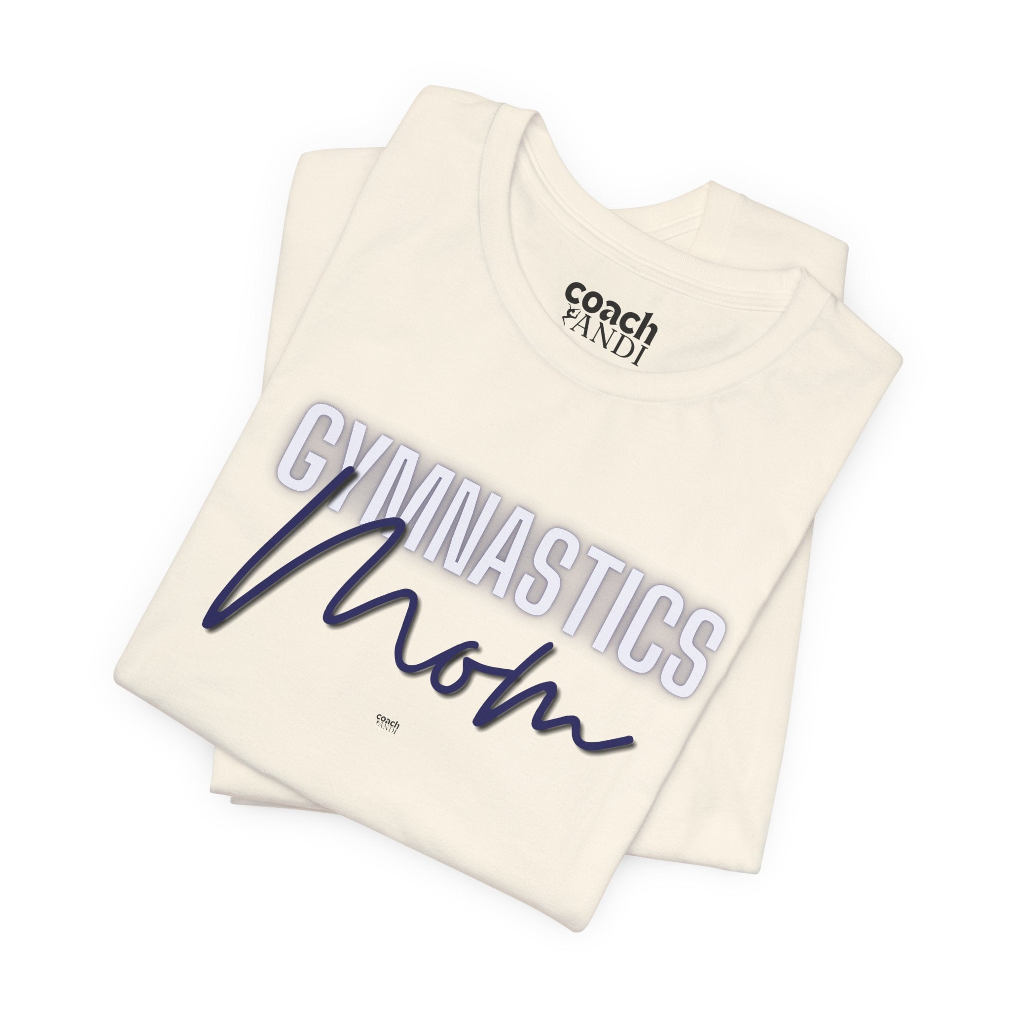 Glow Gym Mom Tshirt - Blue (Adult)