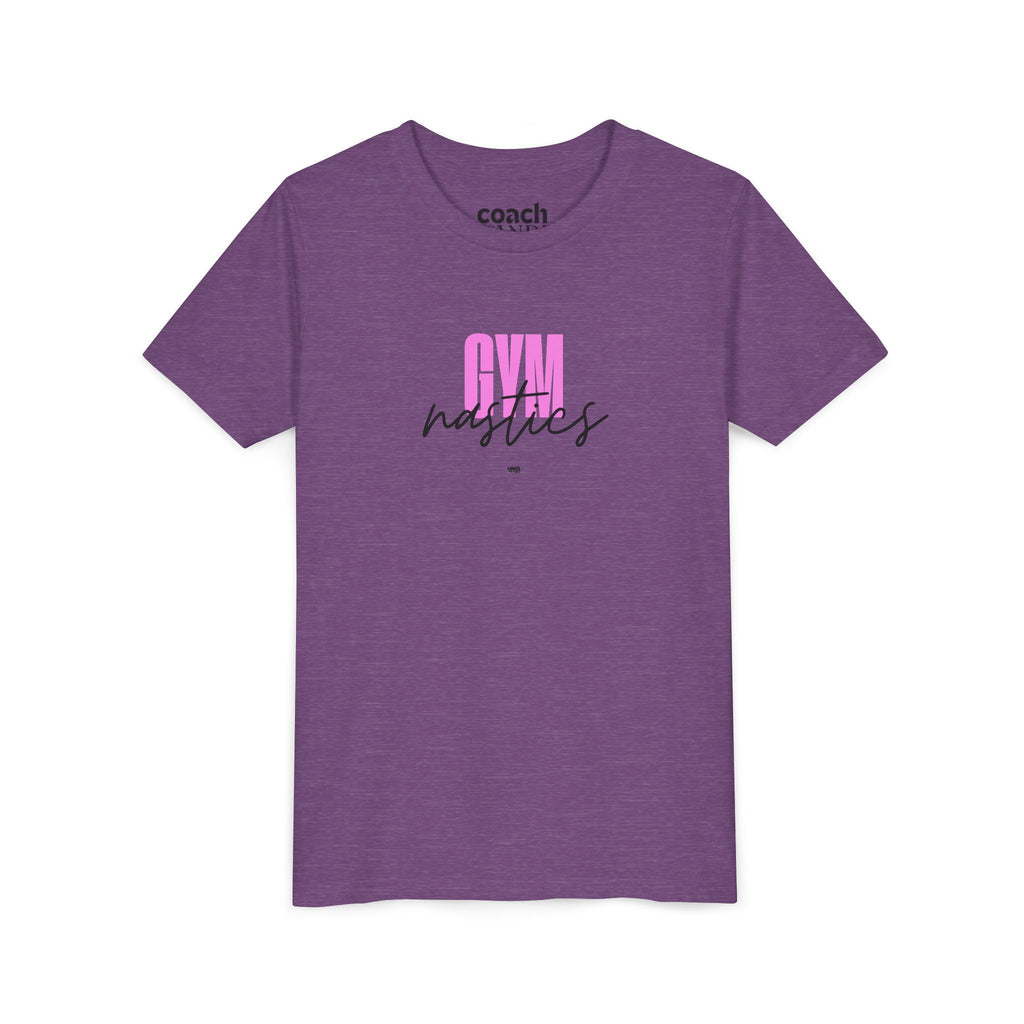 Gym-nastics Short Sleeve Tee - Pink (Youth)