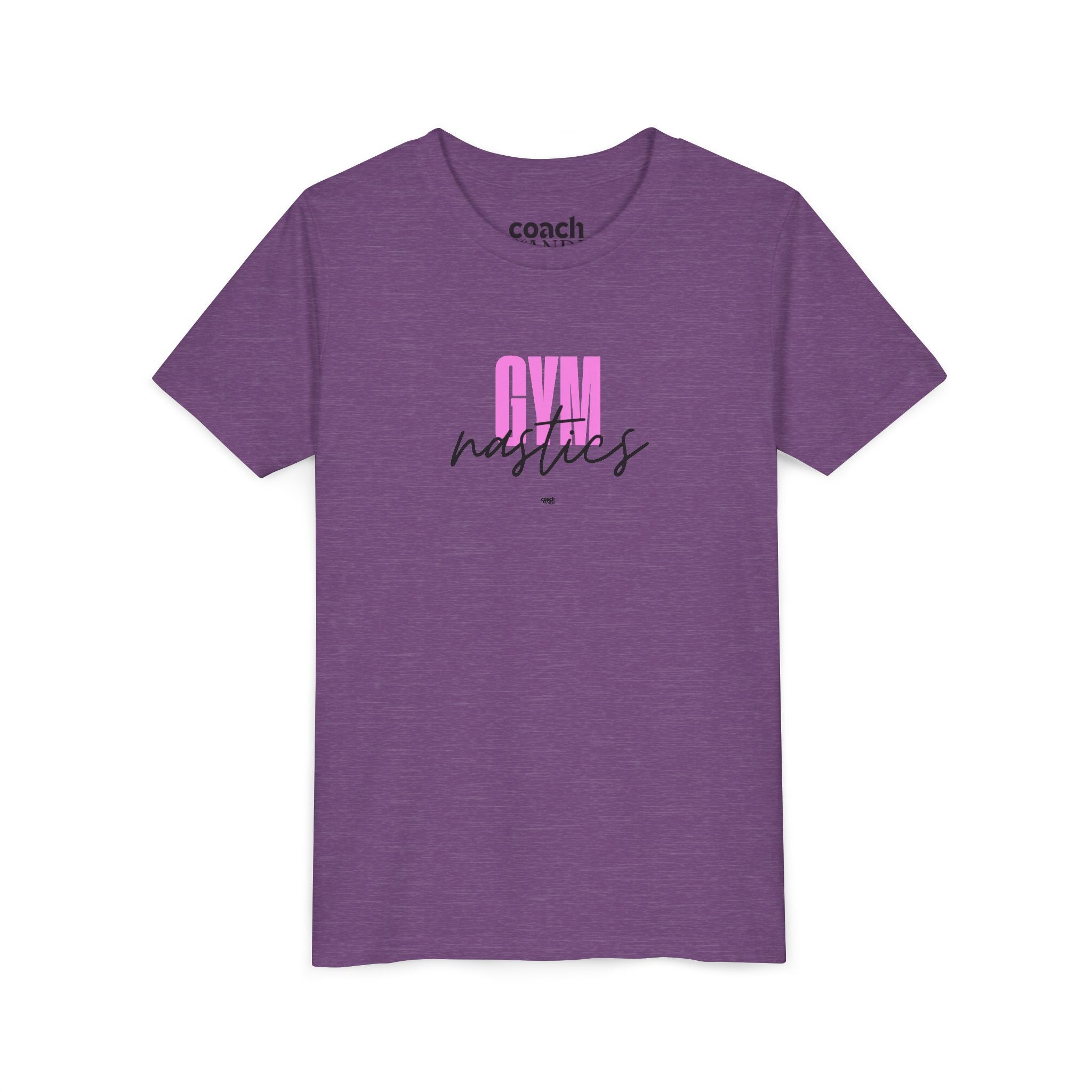 Gym-nastics Short Sleeve Tee - Pink (Youth)