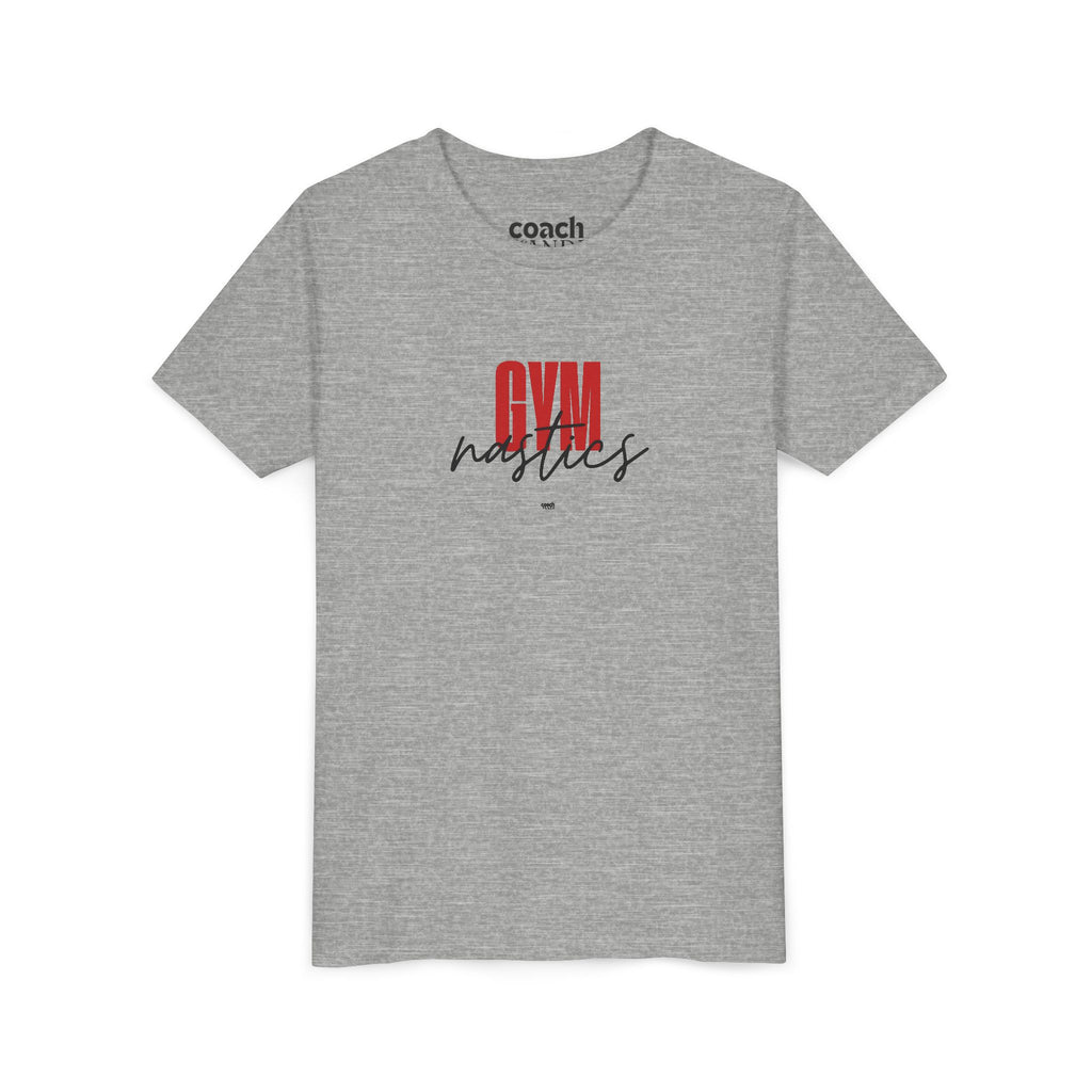 GYMnastics Short Sleeve Tee - Red (Youth)