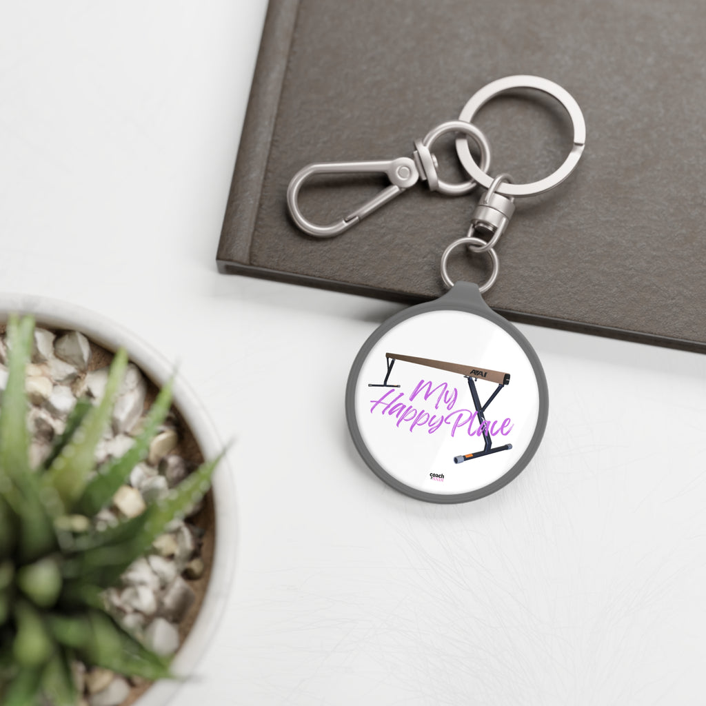 My Happy Place-Beam (Keyring Tag)