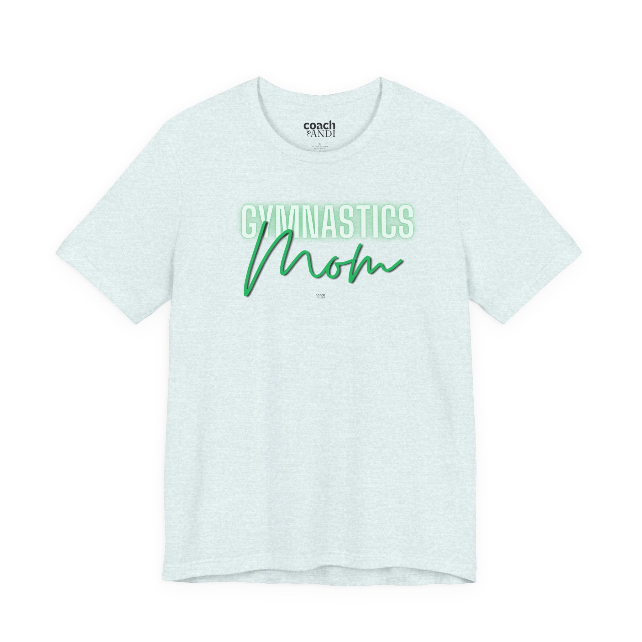 Glow Gym Mom Tshirt - Green (Adult)
