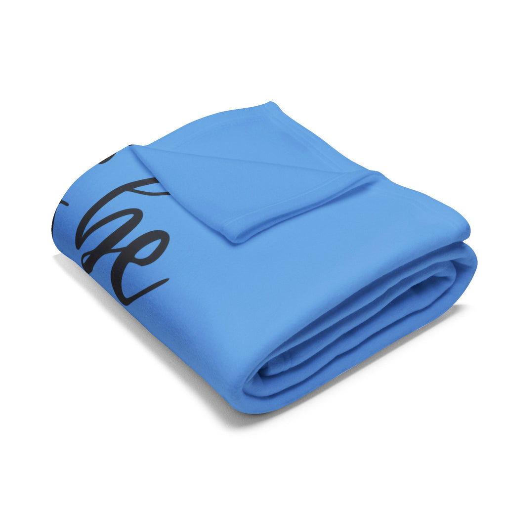 Always Be A Gymnast-Lt Blue (Arctic Fleece Blanket)