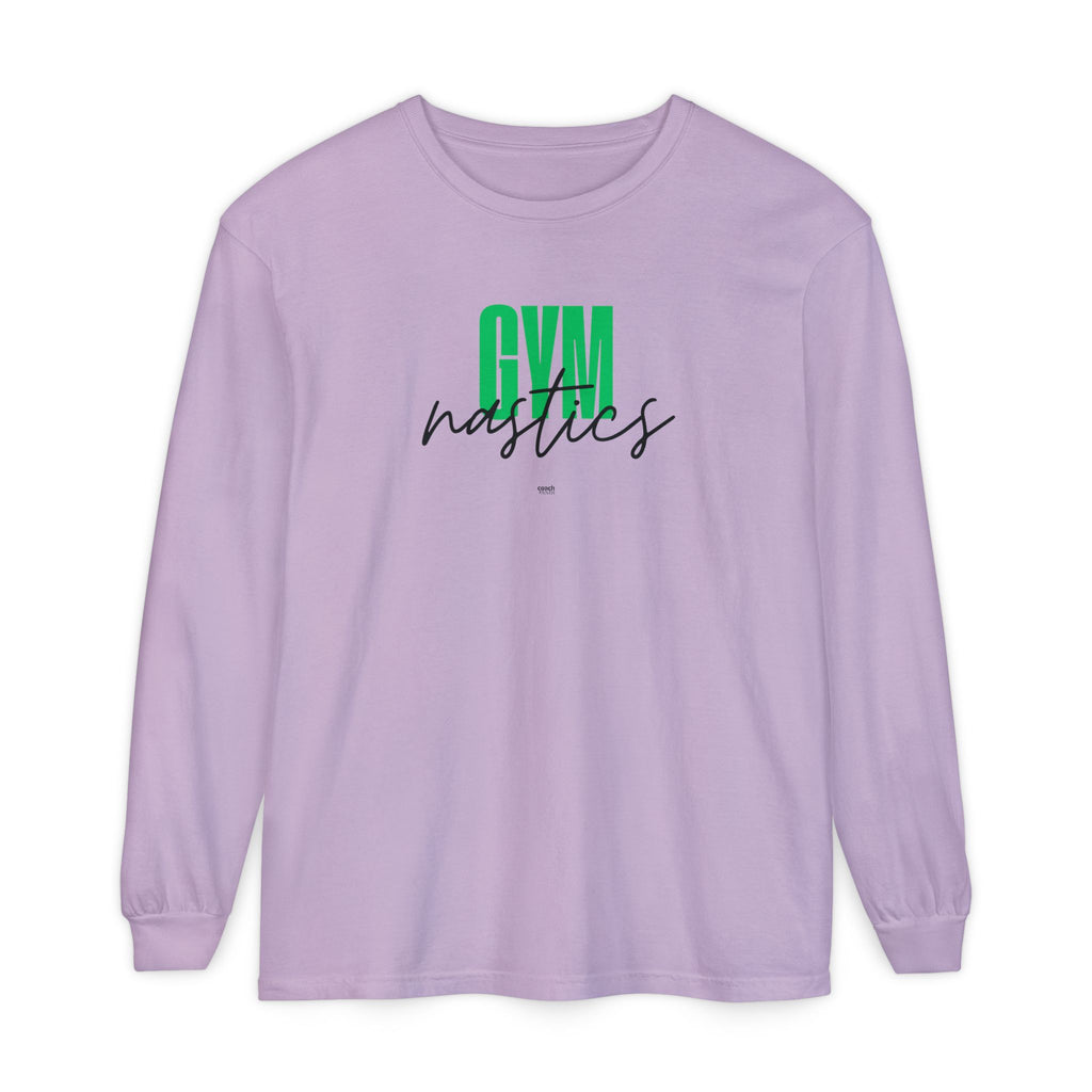 GYMnastics Long Sleeve Shirt - Green (Adult)