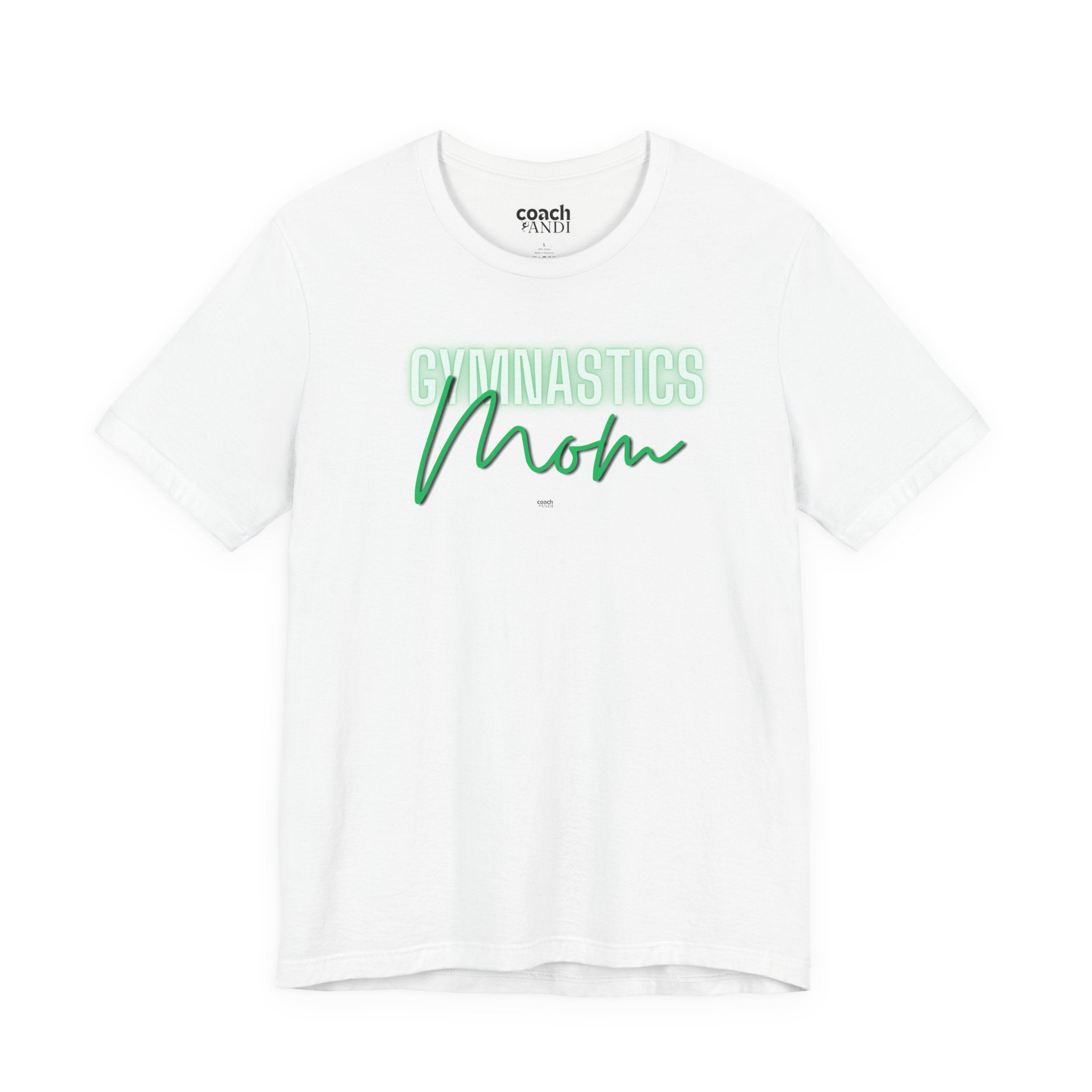Glow Gym Mom Tshirt - Green (Adult)