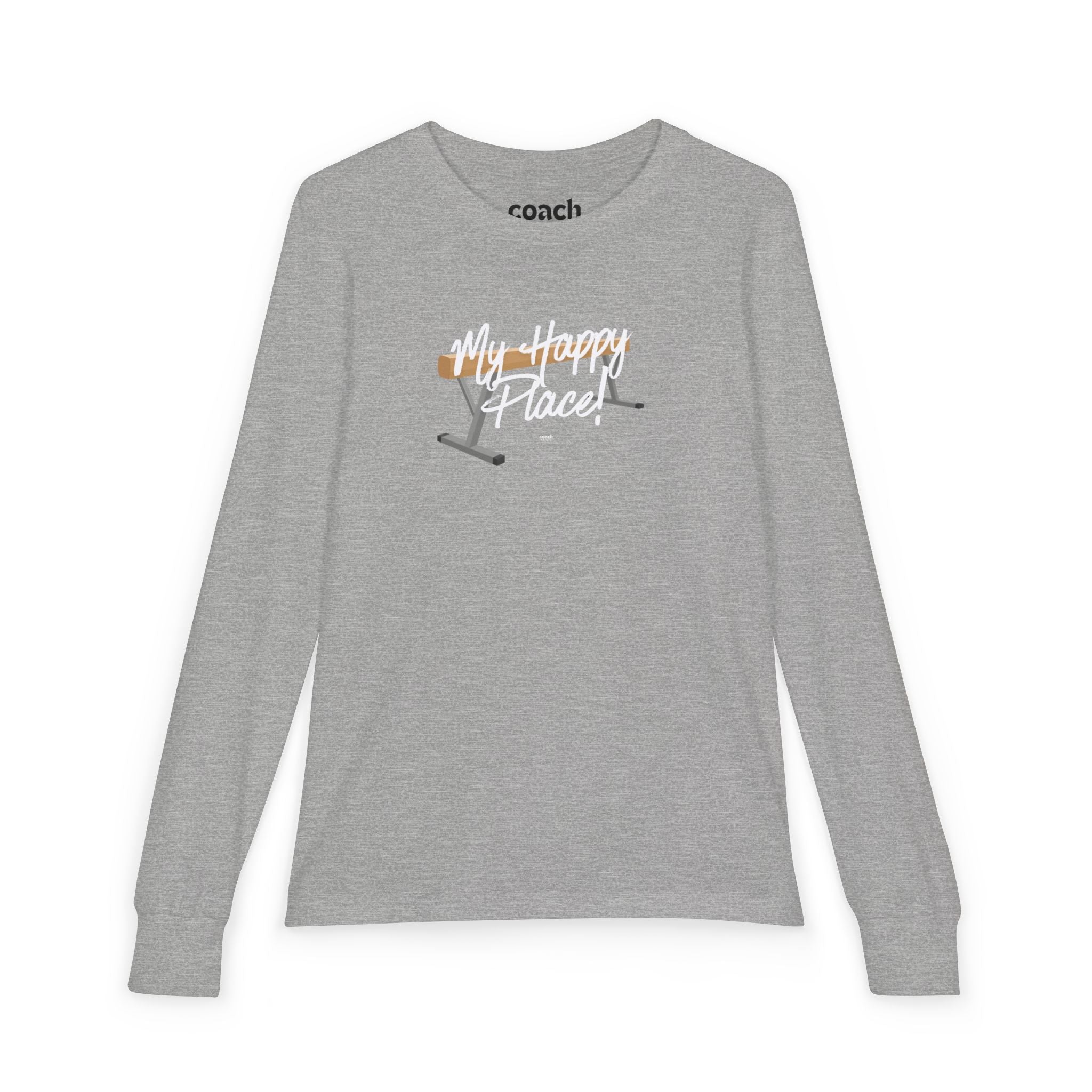 My Happy Place Beam Long Sleeve Shirt (Youth)