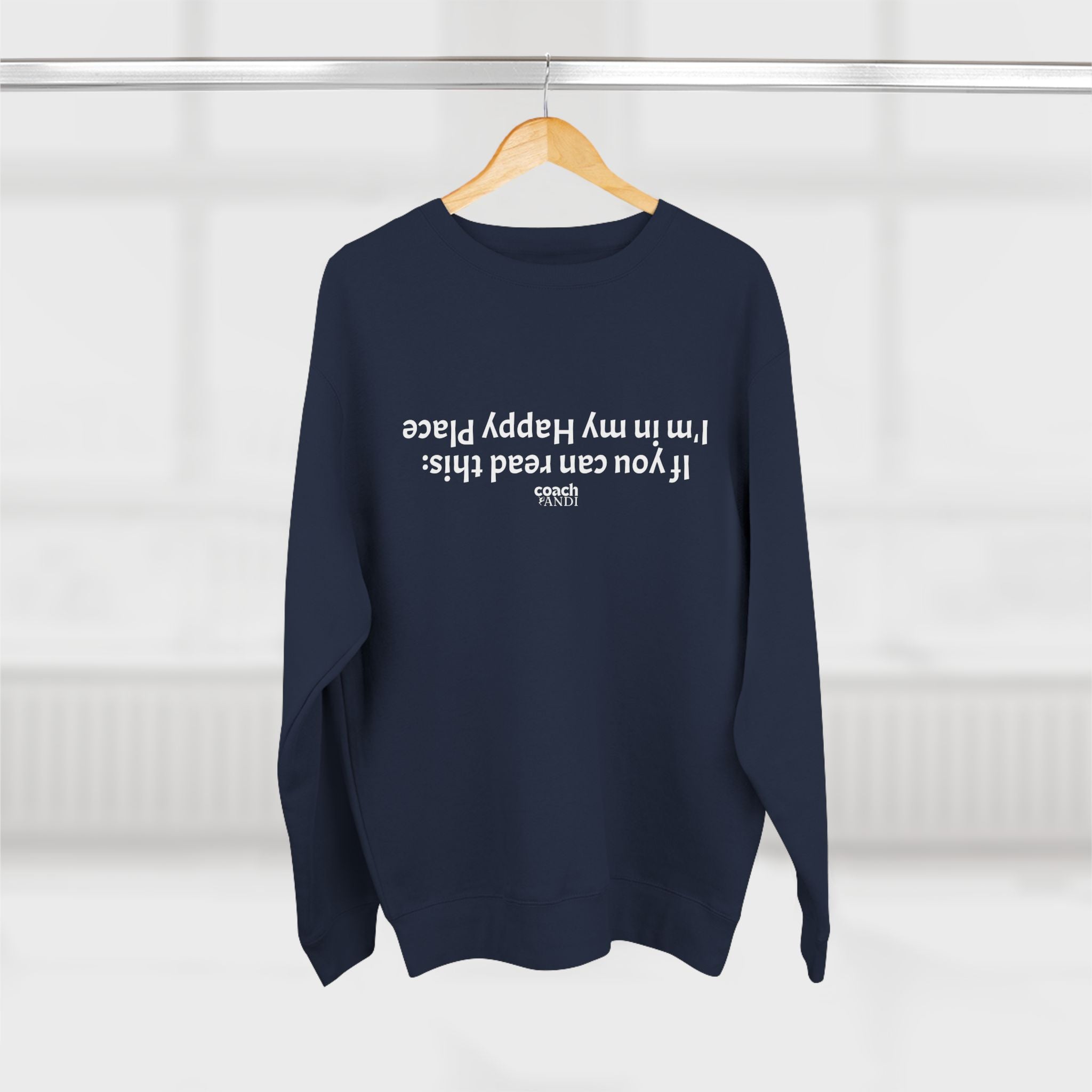 Happy Place Sweatshirt (Adult Crewneck)