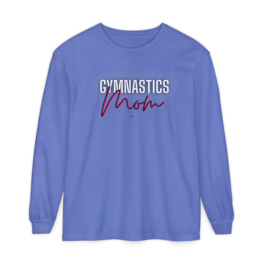 Glow Gym Mom Long Sleeve Shirt - Black/Pink (Adult)