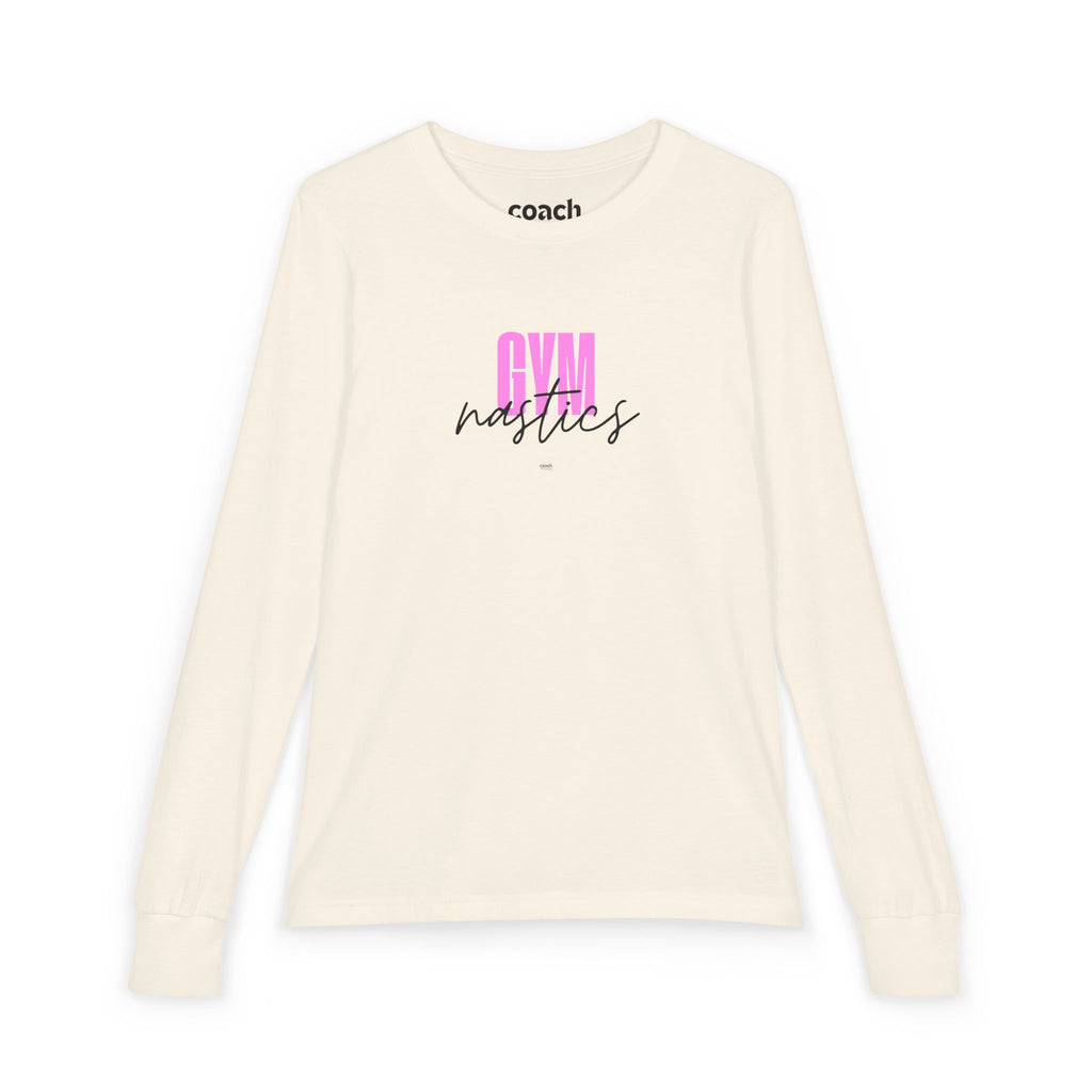 Gym-nastics Long Sleeve Shirt - Pink (Youth)