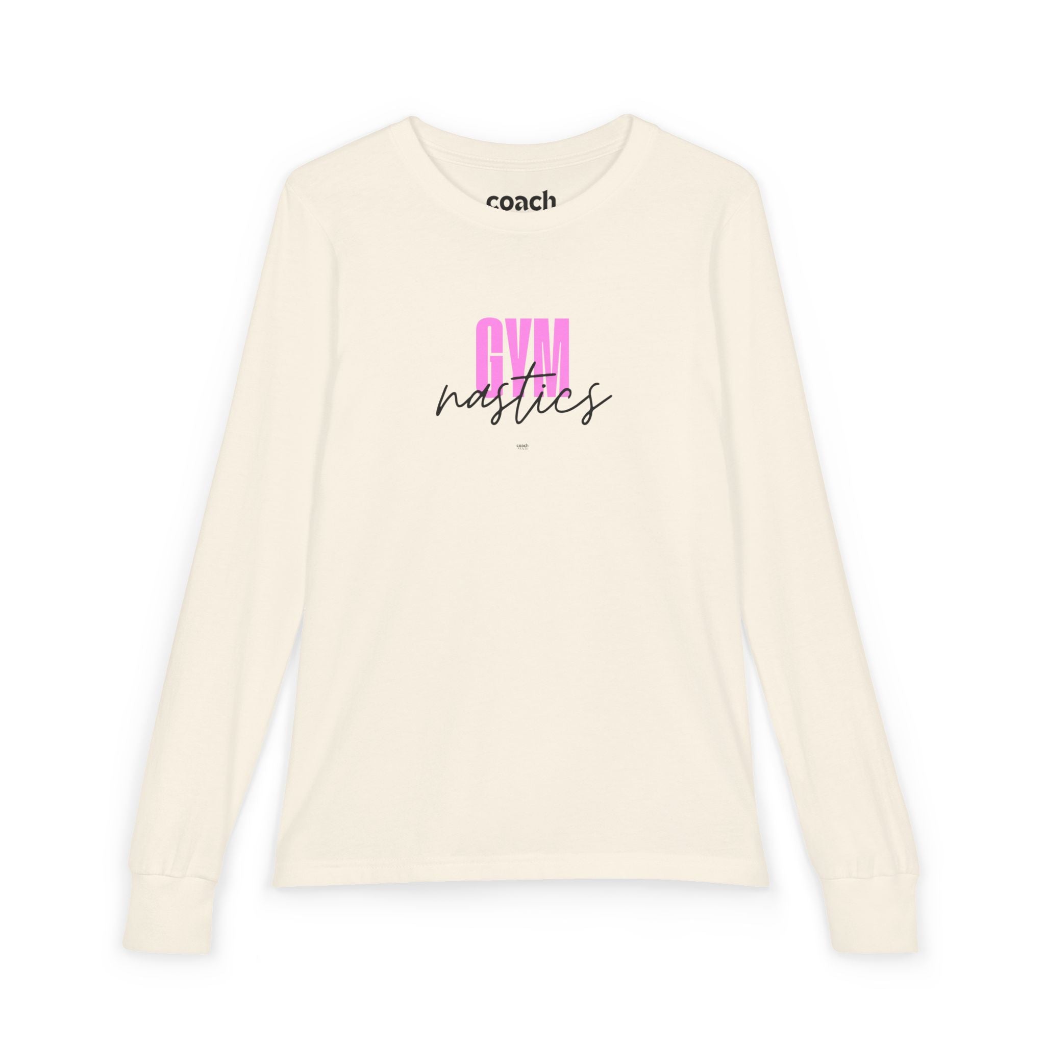 Gym-nastics Long Sleeve Shirt - Pink (Youth)