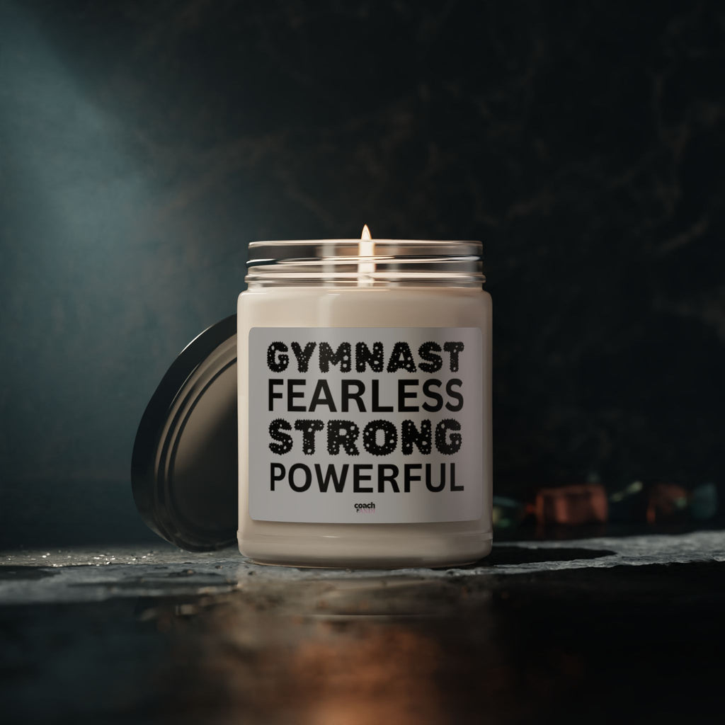Fearless, Strong Gymnast Scented Soy Candle, 9oz