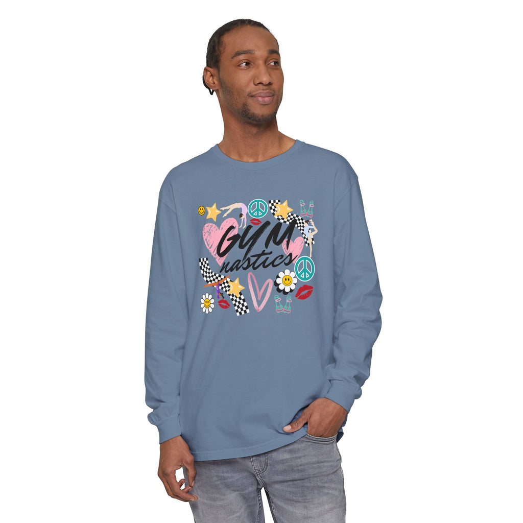 90s Graphic Long Sleeve Shirt - (Adult )