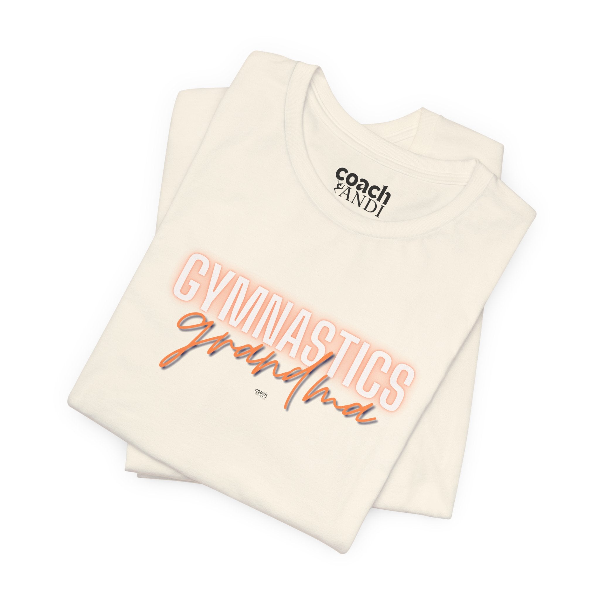 Glow Gym Gma Tshirt - Orange/Blue (Adult)