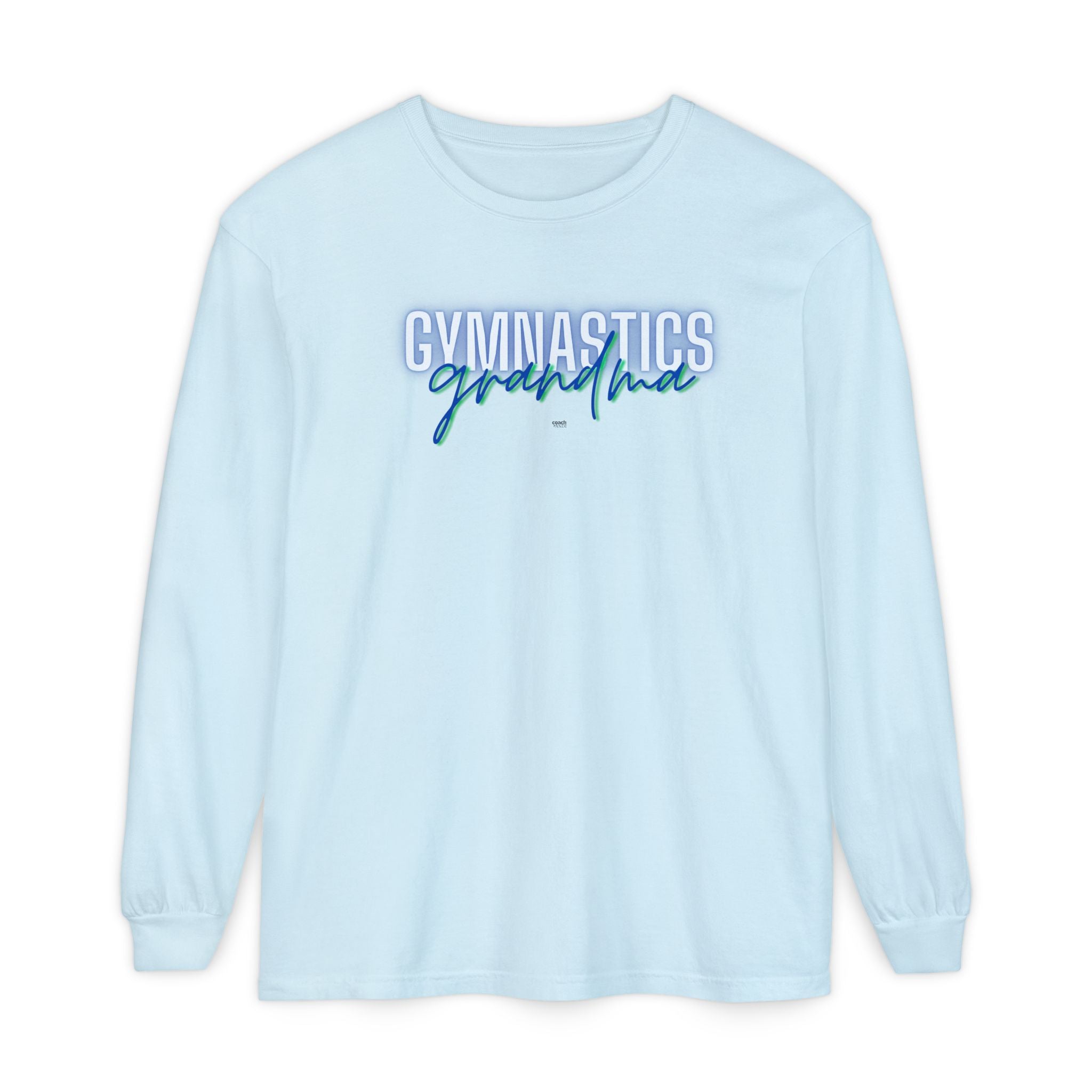 Glow Gym Gma Long Sleeve Shirt - Blue/Green (Adult)