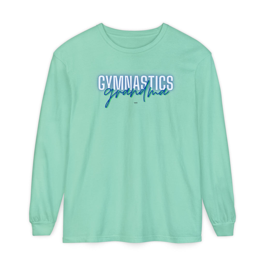 Glow Gym Gma Long Sleeve Shirt - Blue/Green (Adult)
