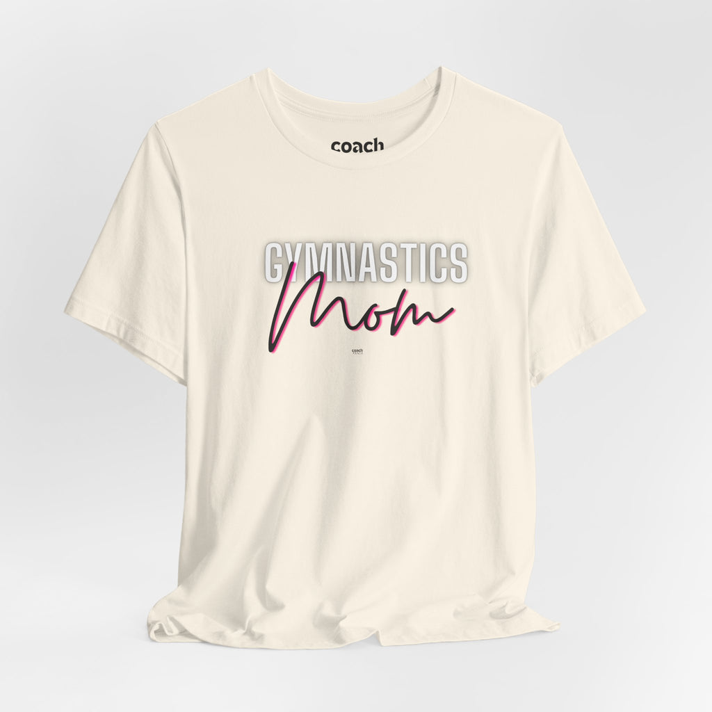 Glow Gym Mom Tshirt - Black/Pink (Adult)
