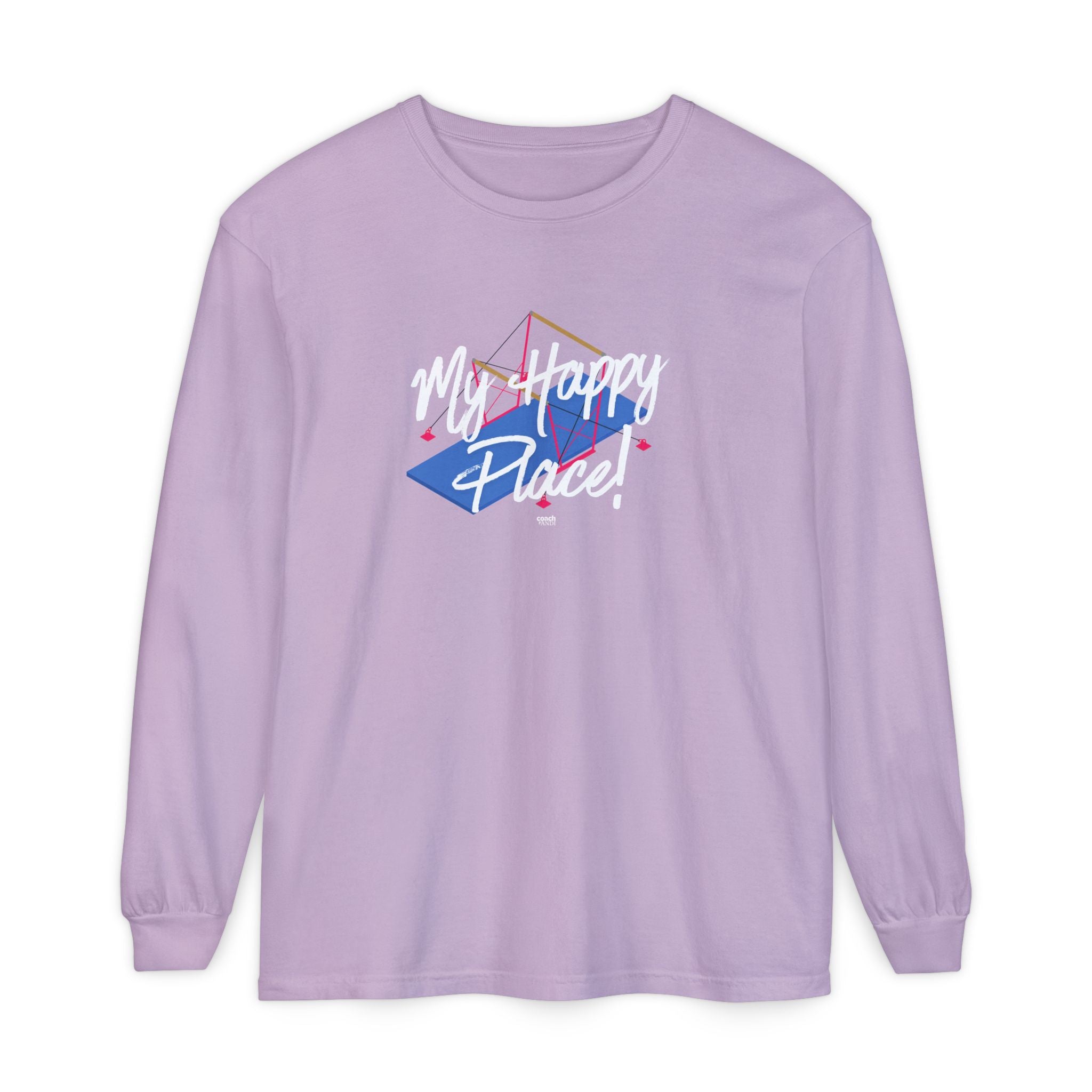 My Happy Place Bars Long Sleeve Shirt (Adult)